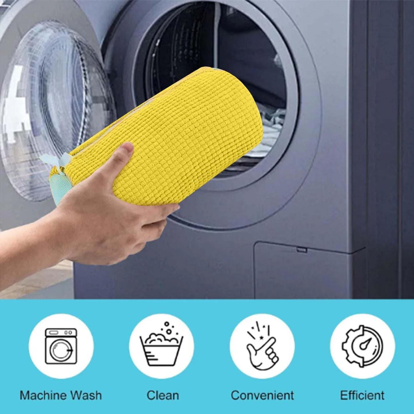 SHOWABA, Household Machine Shoe Washing Bag