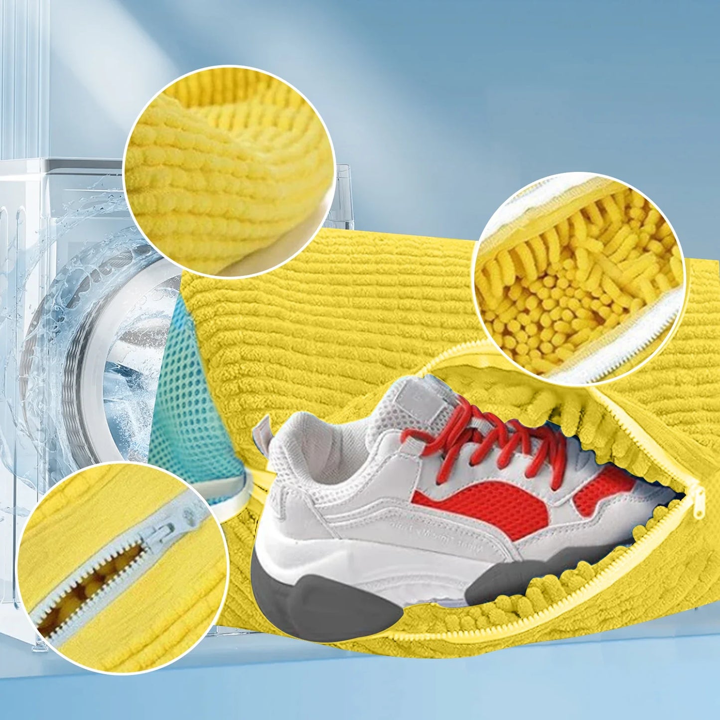 SHOWABA, Household Machine Shoe Washing Bag