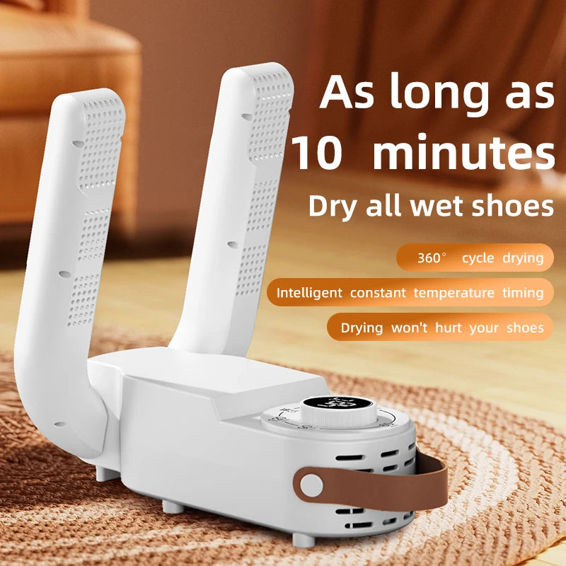 Q1 Intelligent Timer Shoe Dryer Adjustable Dryer Quick Drying Deodorizing Sterilizing Shoe Dryer Household Shoe Warmer Heater